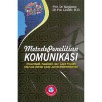 Metode Penelitian Komunikasi