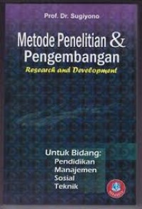 Metode Penelitian & Pengembangan Research and Development