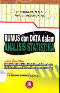 Rumus dan Data dalam Analisis Statistika